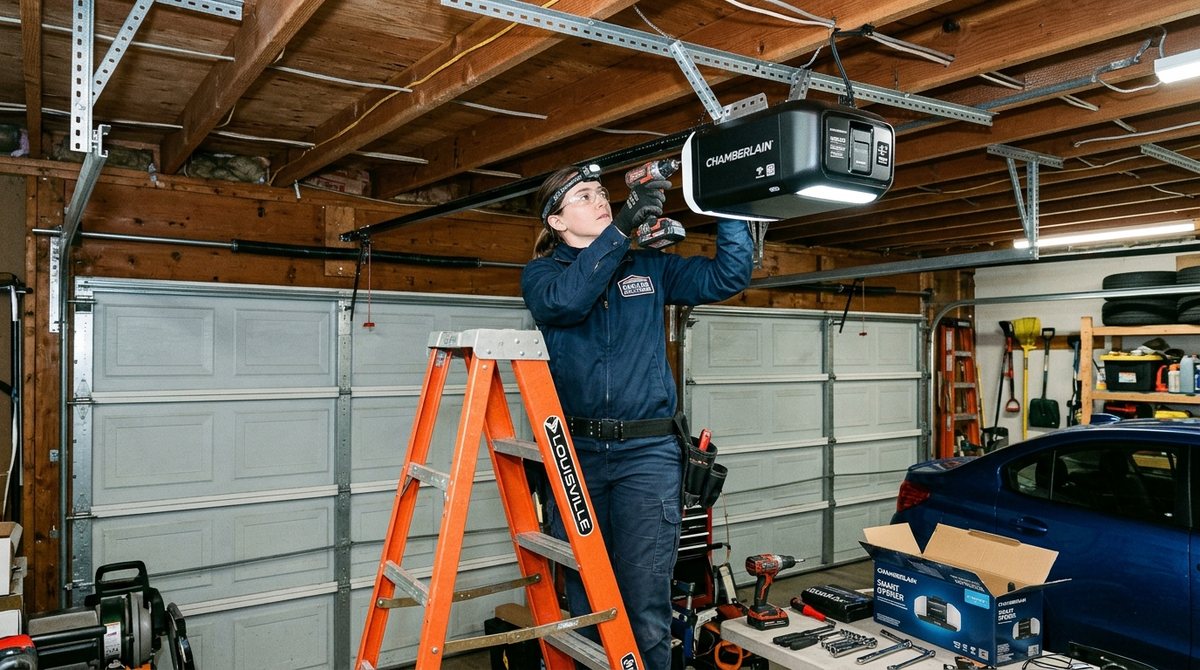 Jayden Master Garage Door Dispatch in Tacoma (University Place Area): Heavy-Duty EPDM Perimeter & Bottom Seal Weatherproofing - Tacoma, WA